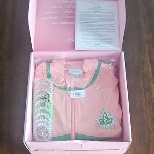 Two Piece Acive Set With Hair Ties